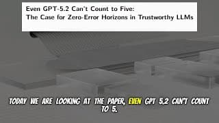Even GPT-5.2 Can't Count to Five: The Case for Zero-Error Horizons in Trustworthy LLMs (Jan 2026)