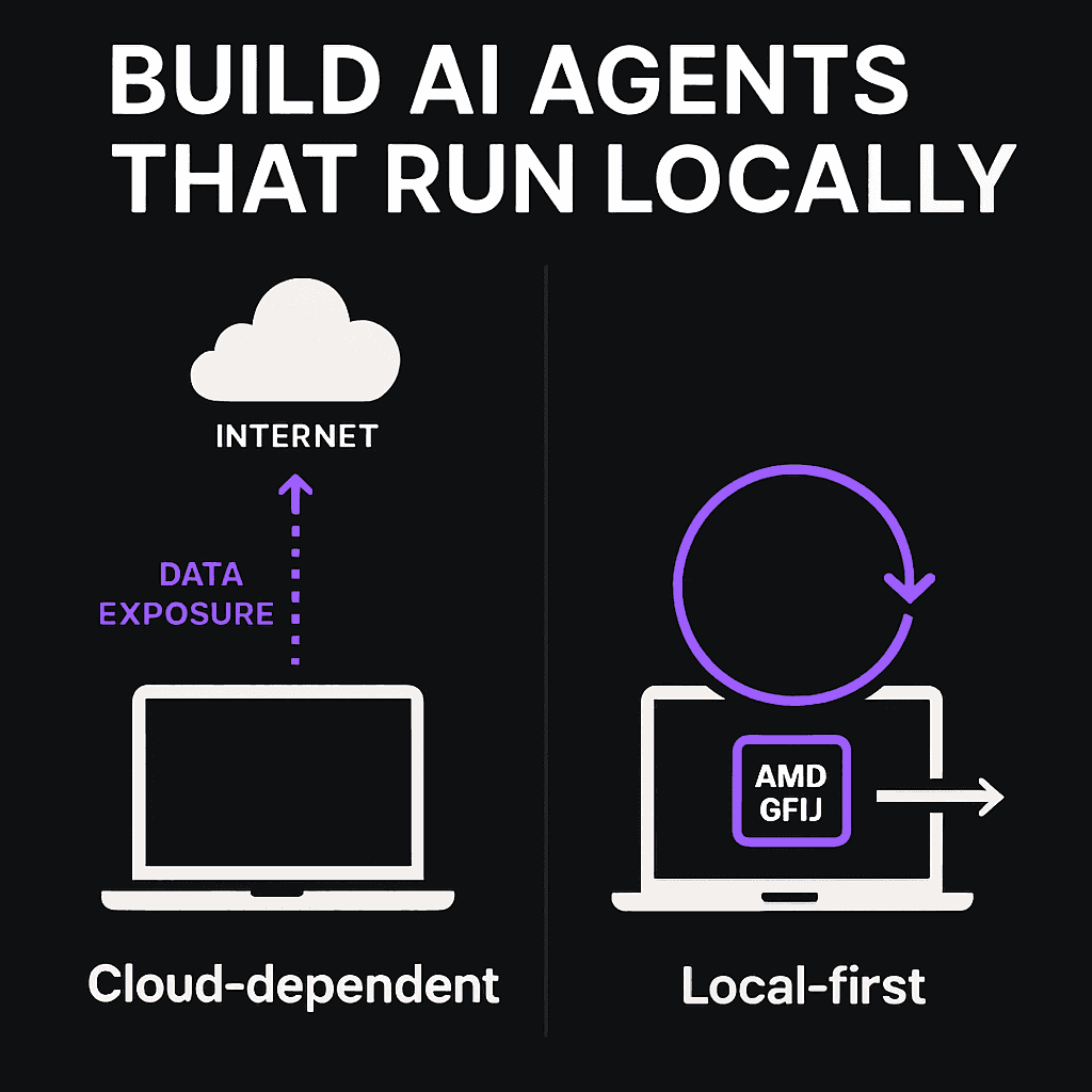 (AMD) Build AI Agents That Run Locally